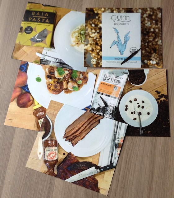 The Fare Trade Food Subscription Box Review – August 2014 Cards