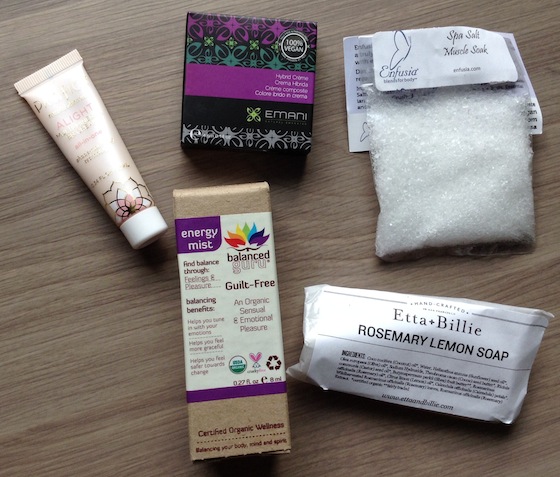 Vegan Cuts Beauty Box Subscription Review - August 2014 Items