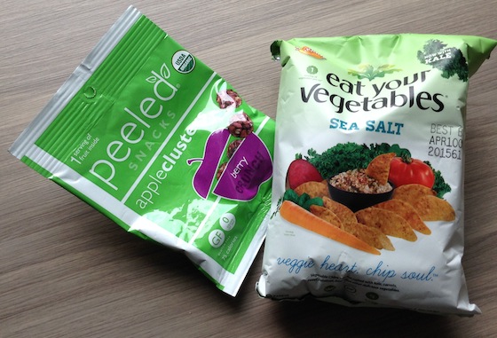 Vegan Cuts Snack Box Subscription Review - August 2014 Veggies