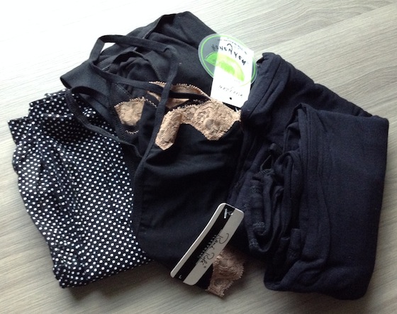 Wantable Intimates Subscription Box Review – August 2014 Items