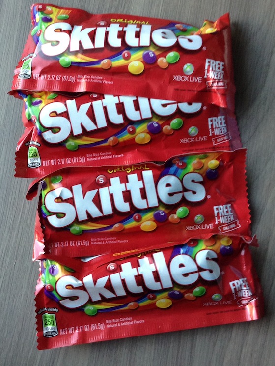 Alexa Penavega Quarterly Subscription Box Review Skittles