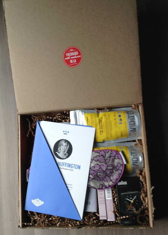 Arianna Huffington Quarterly Box Review - #ARI01 Box