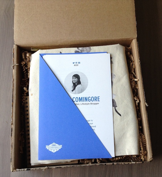 Jessica Comingore Quarterly Subscription Box Review #JCS01 First Look