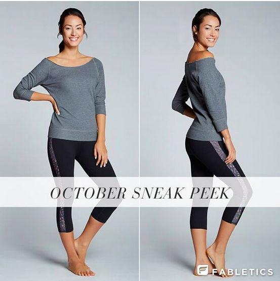 Fabletics October 2014 Spoilers & Winter Accessories! Grey Outfit