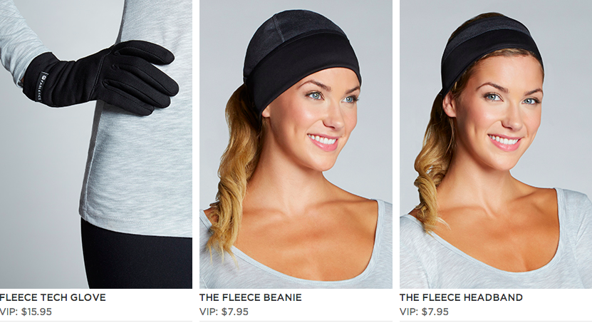 Fabletics October 2014 Spoilers & Winter Accessories! Hats and Gloves