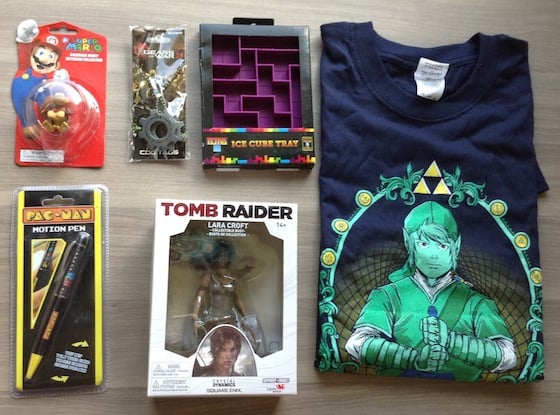 Arcade Block Subscription Box Review - September 2014 Items