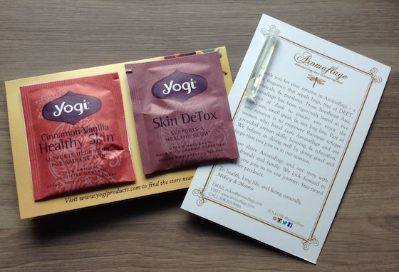 Bare Bliss Box Subscription Review - September 2014 Yogi