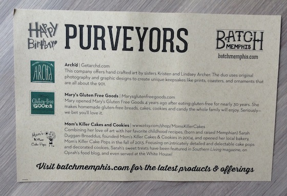 Batch Memphis Review & Coupon Code - September 2014 Info