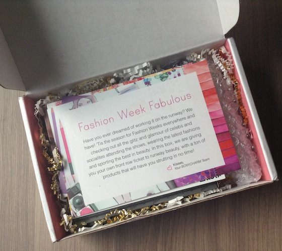 BoxyCharm Beauty Subscription Box Review – September 2014 First Look