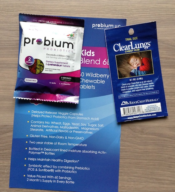 Bulu Box Subscription Box Review & 50% Off Coupon - Sept 2014 Probiotic