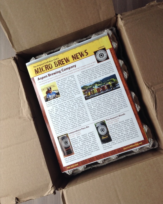 Craft Beer Club Subscription Box Review - Sept 