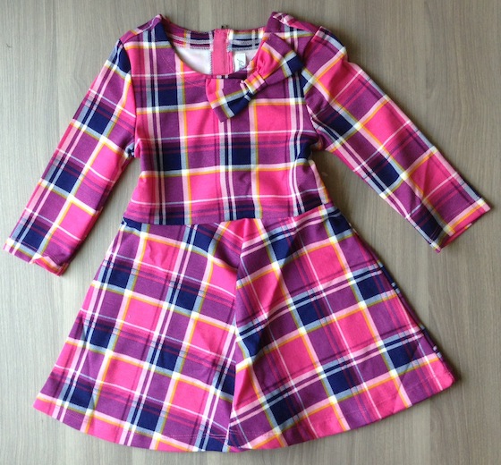 FabKids Subscription Review & Coupon - September 2014 Plaid Dress