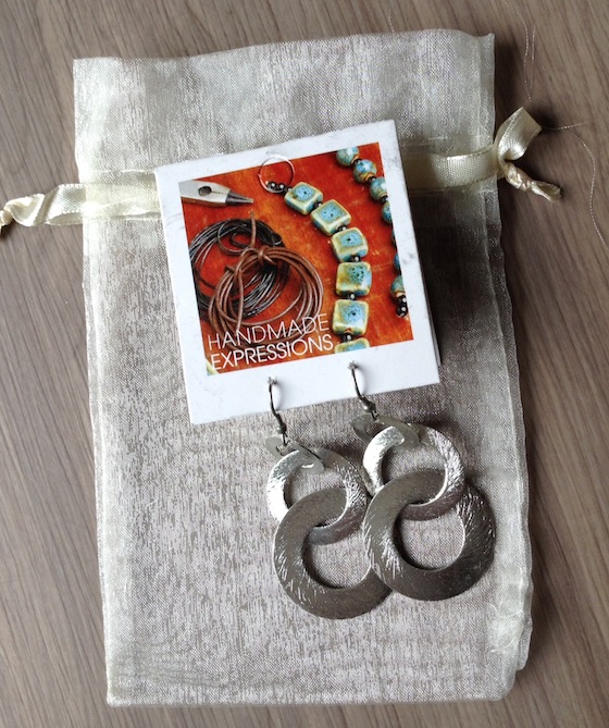 Fair Treasure Subscription Box Review - September 2014 Earrings