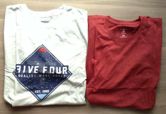 Five Four Club Subscription Review & Coupon – September 2014 Tees