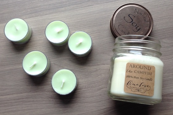 Flicker Box Subscription Box Review - September 2014 Tea Lights