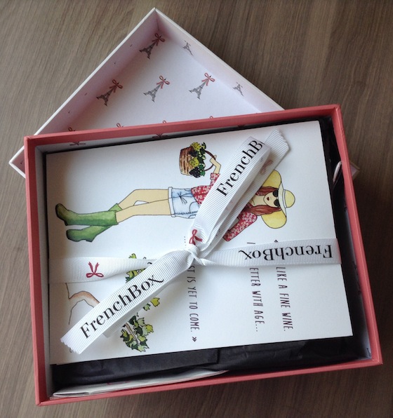 French Box Subscription Review - September 2014 Unboxing