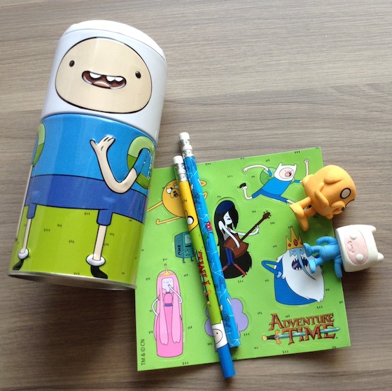 Geek Me Box Subscription Review - September 2014 Adventure Time