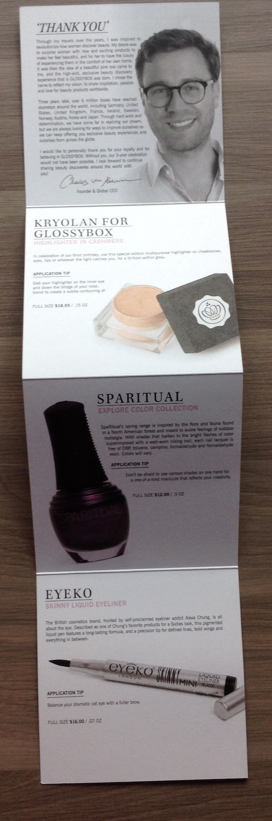 GlossyBox Review & Coupon - August 2014 Info