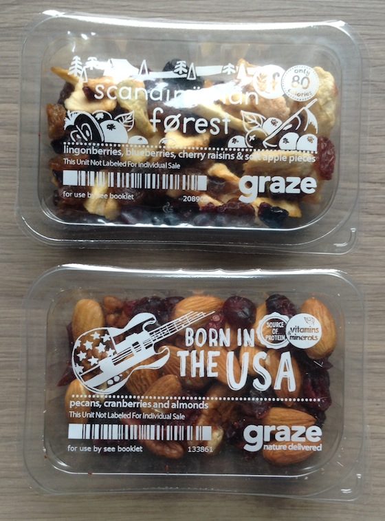 Graze Snack Subscription Box Review - September 2014 Forrest