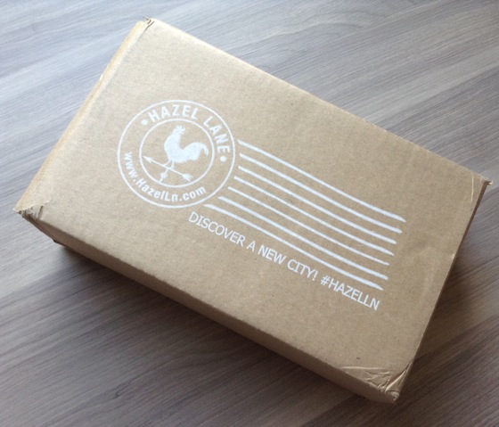 Hazel Lane Deluxe City Subscription Box Review – Sept 2014 Box