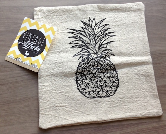 Hazel Lane Deluxe City Subscription Box Review – Sept 2014 Pillow Case