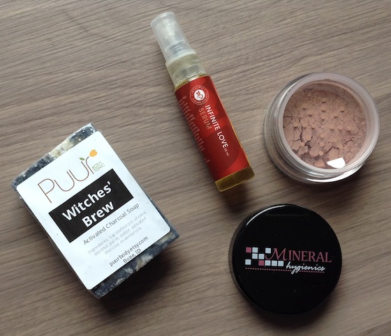 KloverBox Subscription Box Review & Coupon - September 2014 Blush