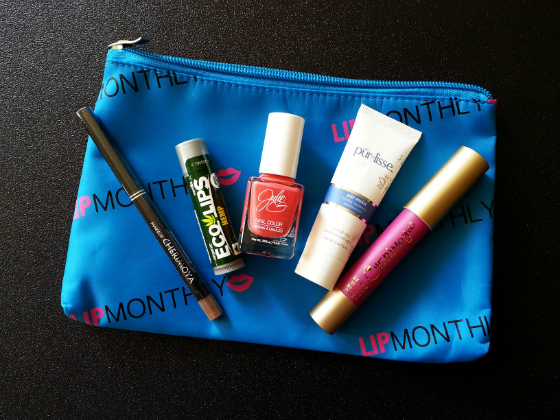 Lip Monthly Makeup Subscription Box Review – September 2014 Items