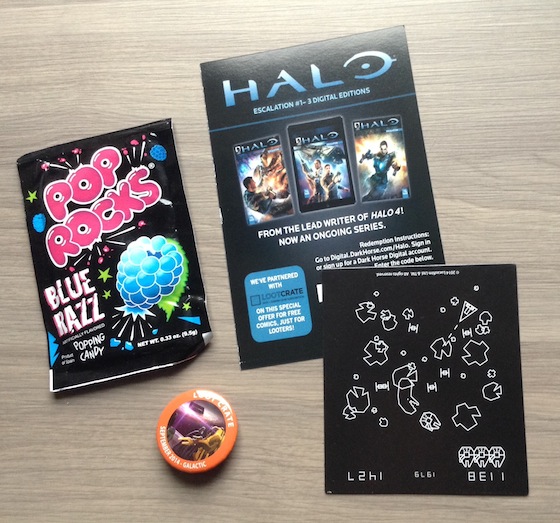 Loot Crate Subscription Box Review & Coupon - Sept 2014 Pop Rocks