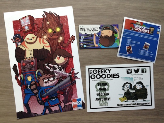 My Geeky Goodies Subscription Box Review – Sept 2014 Info