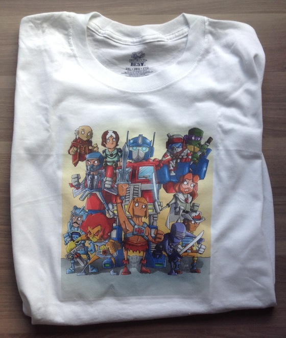My Geeky Goodies Subscription Box Review – Sept 2014 Shirt