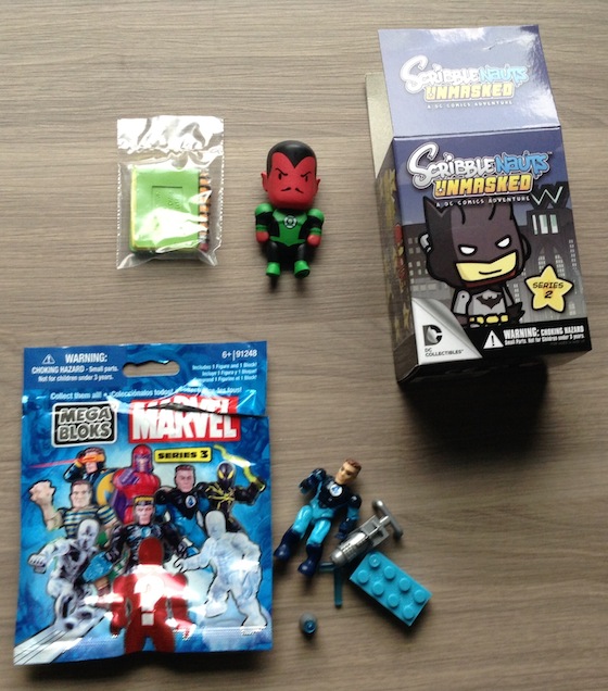 Nerd Block Subscription Box Review – September 2014 Figures