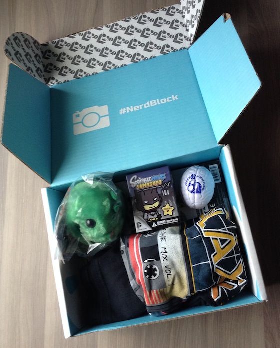 Nerd Block Subscription Box Review – September 2014 First Look