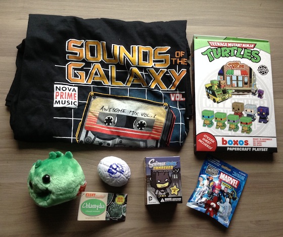 Nerd Block Subscription Box Review – September 2014 Items