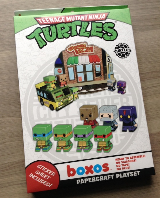 Nerd Block Subscription Box Review – September 2014 Turtles