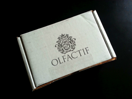 Olfactif Perfume Subscription Box Review - September 2014 Box