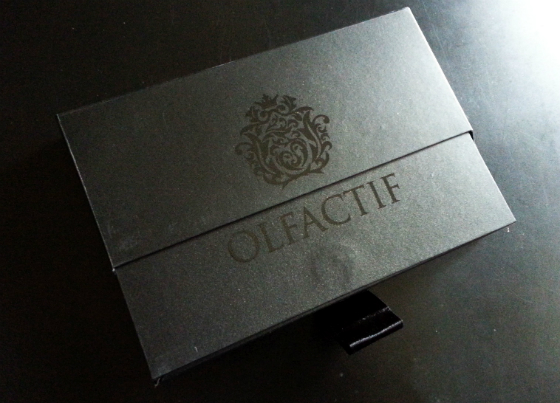 Olfactif Perfume Subscription Box Review - September 2014 Packaging
