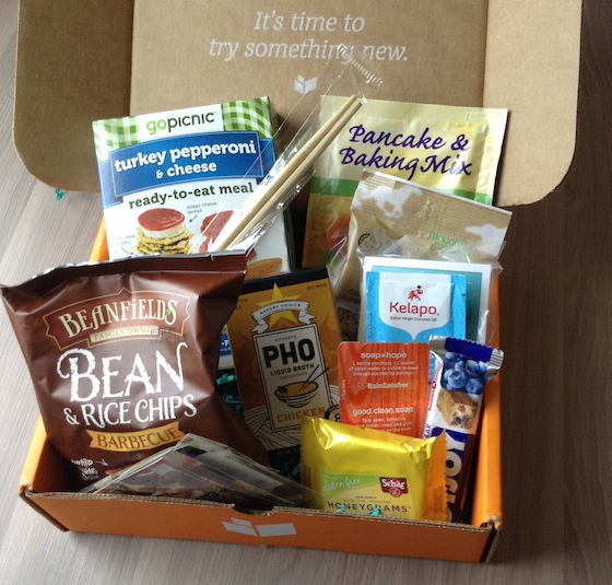 Send Me Gluten Free Subscription Box Review - September 2014 Items