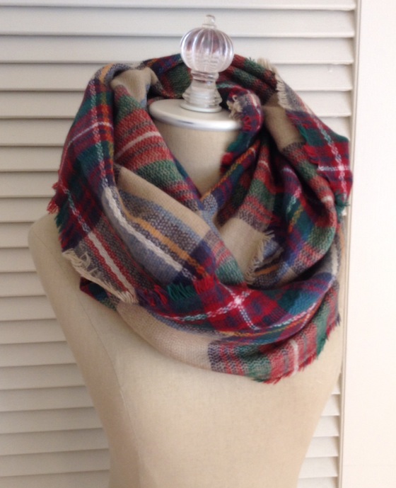 Stitch Fix Review - October 2014 Scarf