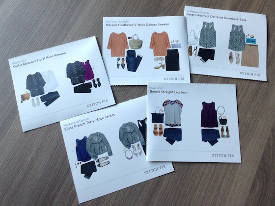 Stitch Fix Review – September 2014 Cards