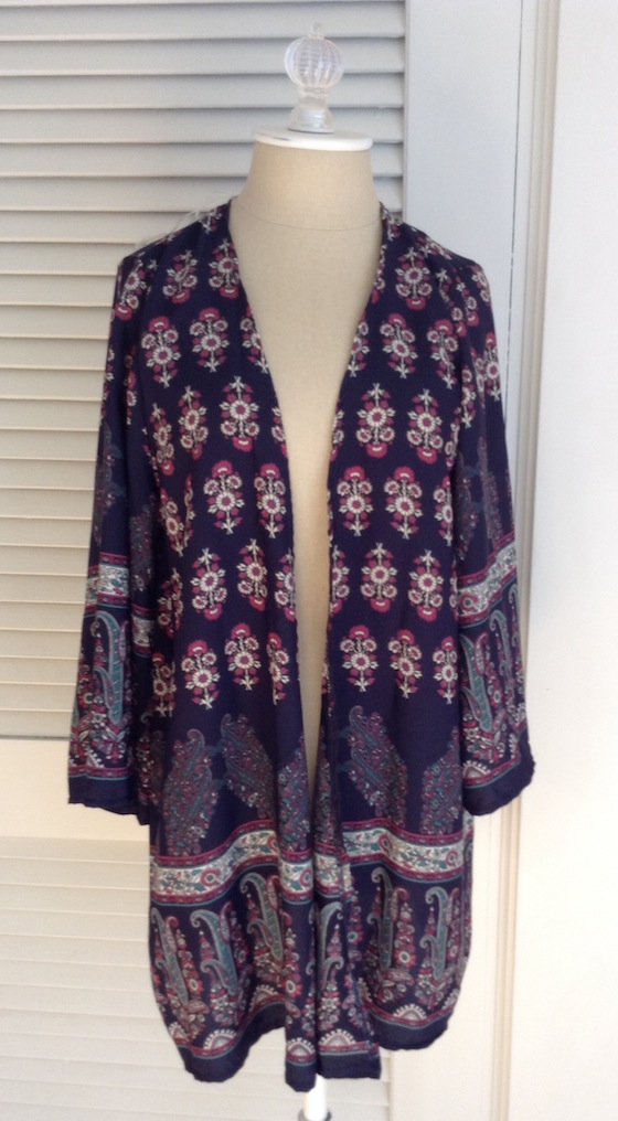 Stitch Fix Review – September 2014 Kimono