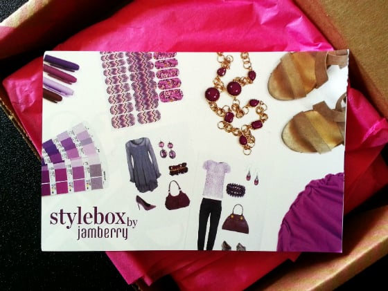 StyleBox by Jamberry Subscription Box Review - August 2014 First Look