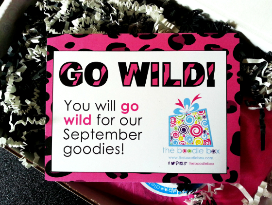 The Boodle Box Subscription Box Review – September 2014 Go Wild