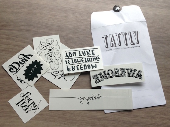 Threadless Quarterly Subscription Box Review #TRS01 Tattly