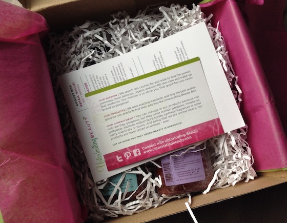 Untoxicating Beauty Box Subscription Review – August 2014 First Look