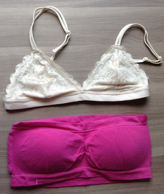 Wantable Intimates Subscription Box Review - September 2014 Bras