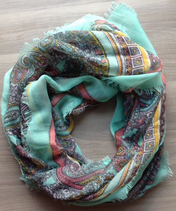 Wantable Accessories Subscription Box Review – September 2014 Scarf
