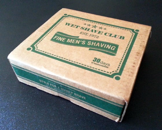 Wet Shave Club Subscription Box Review - September 2014 Box