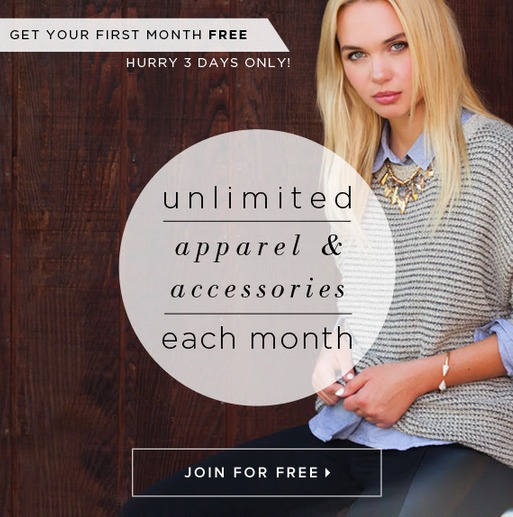 3 Days Only - First Month Free of Le Tote