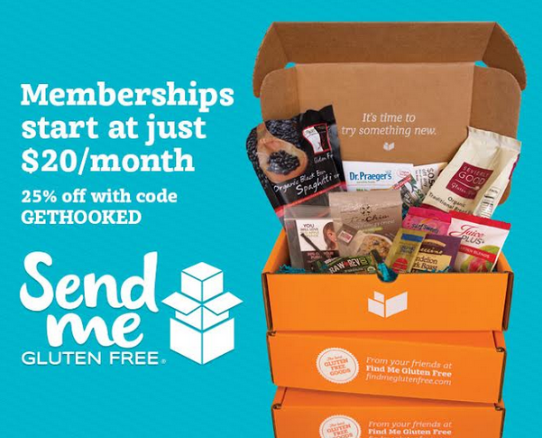 Send Me Gluten Free Box Coupon – 25% Off Any Subscription!
