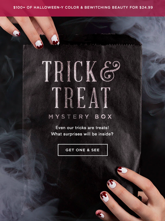 Julep Trick Or Treat Mystery Box & Free Polish Coupon